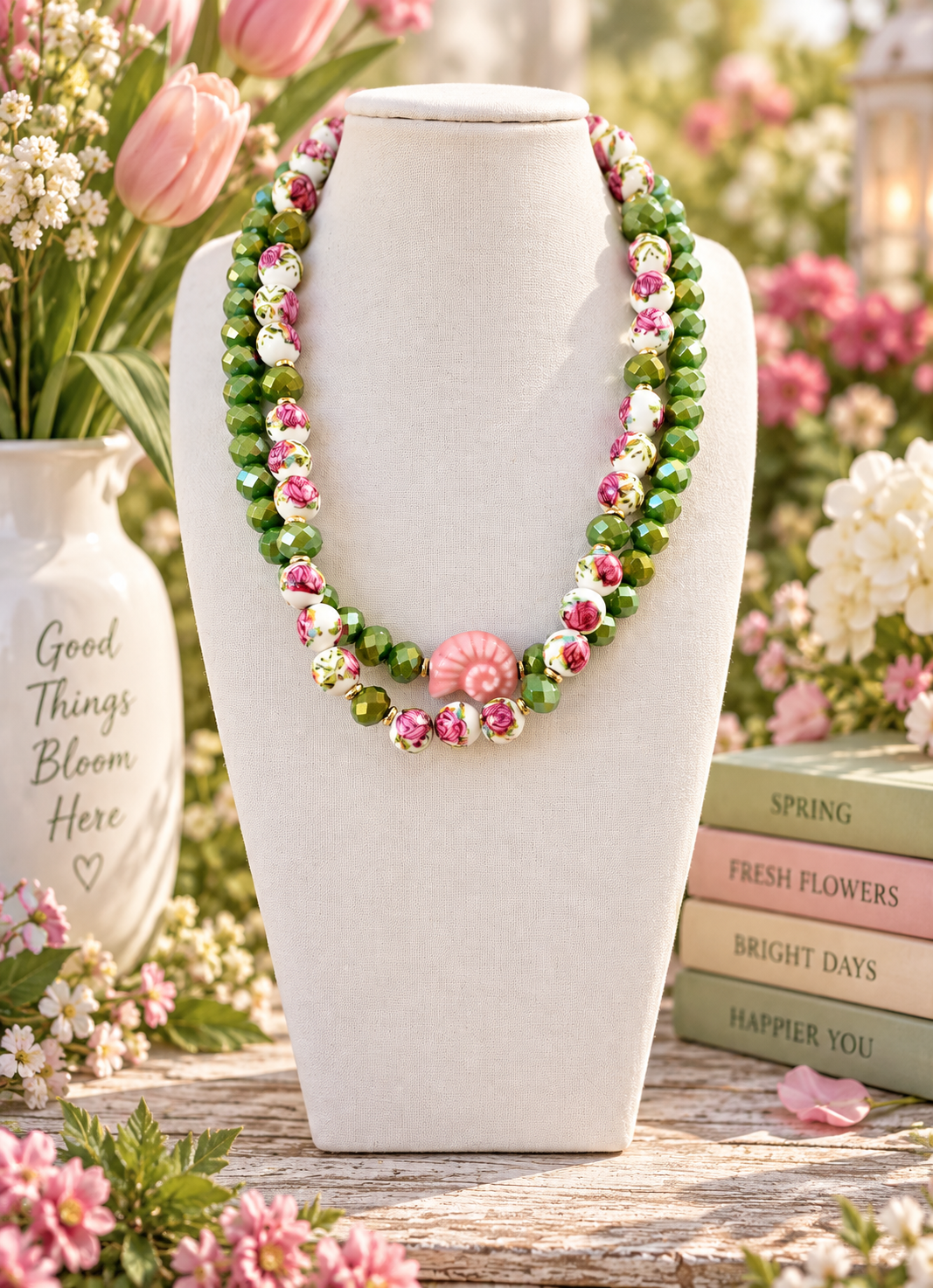Spring Garden Layered Necklace