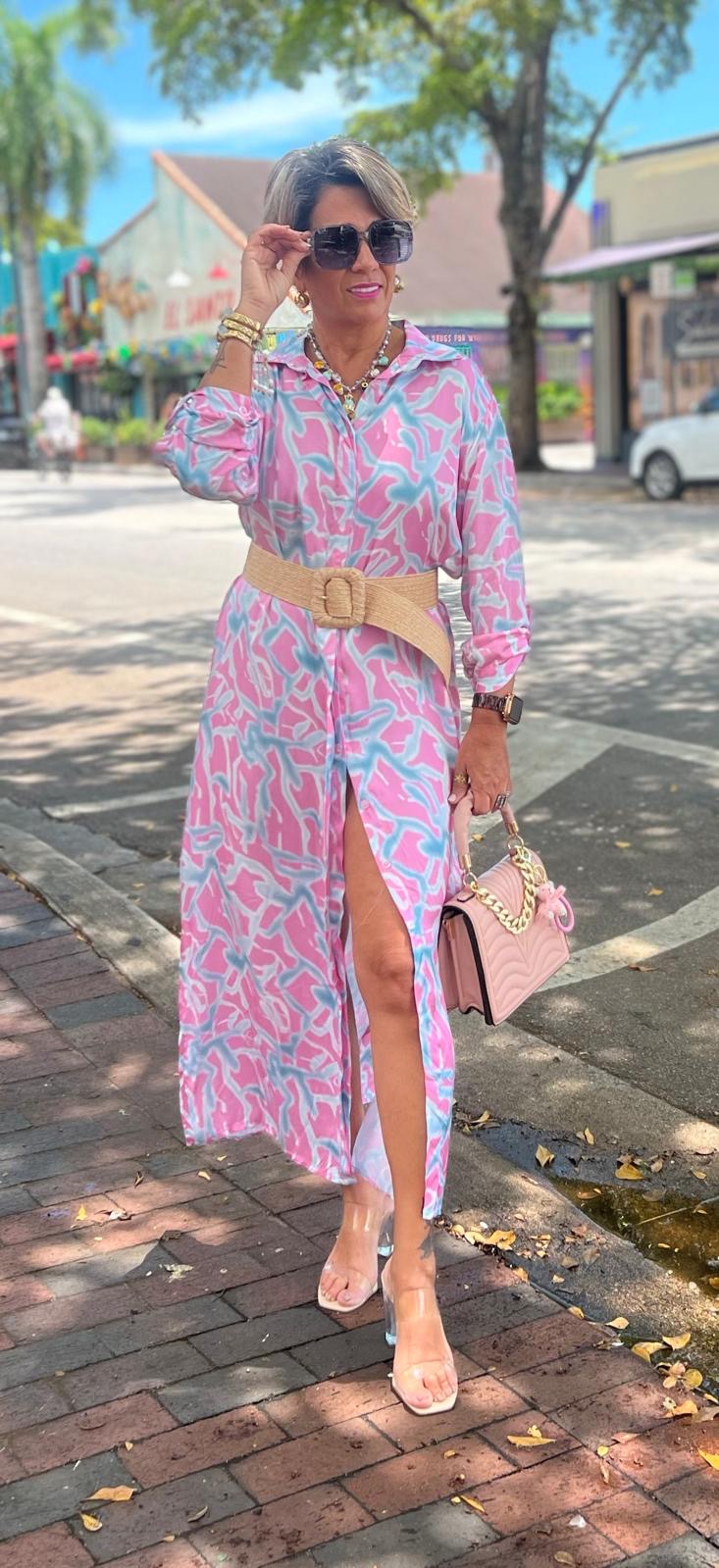 Pastel Maxi Dress