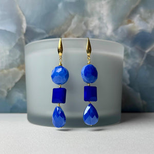 blue Turkish stone earrings