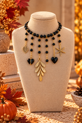 Midnight Garden Charm Necklace