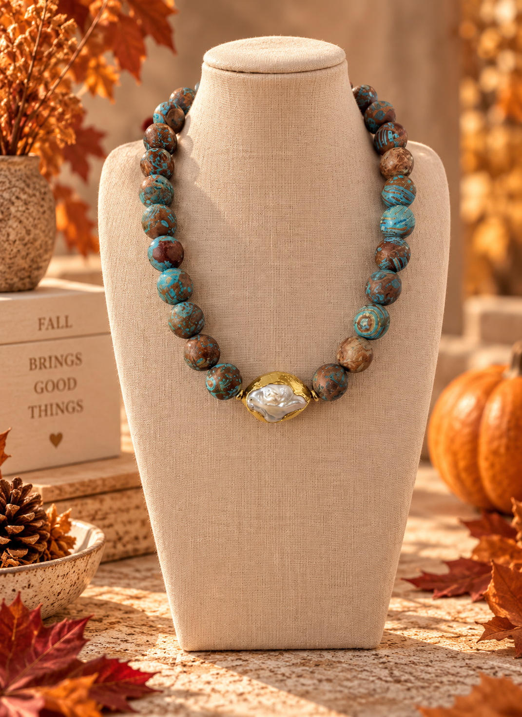 Autumn Earth Necklace