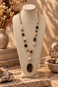Earth & Light Drop Necklace