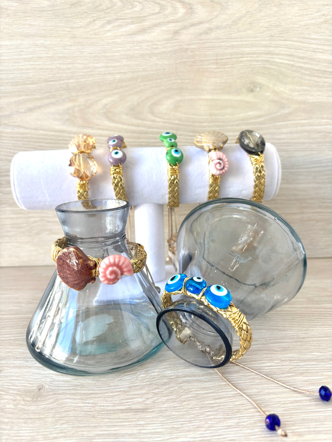 bracelet with exotic stone