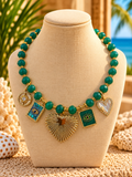 Emerald Amulet Choker