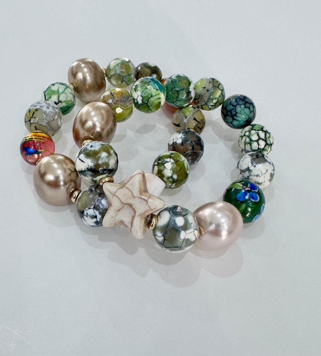 Handmade Bracelet Set – 2 Piece