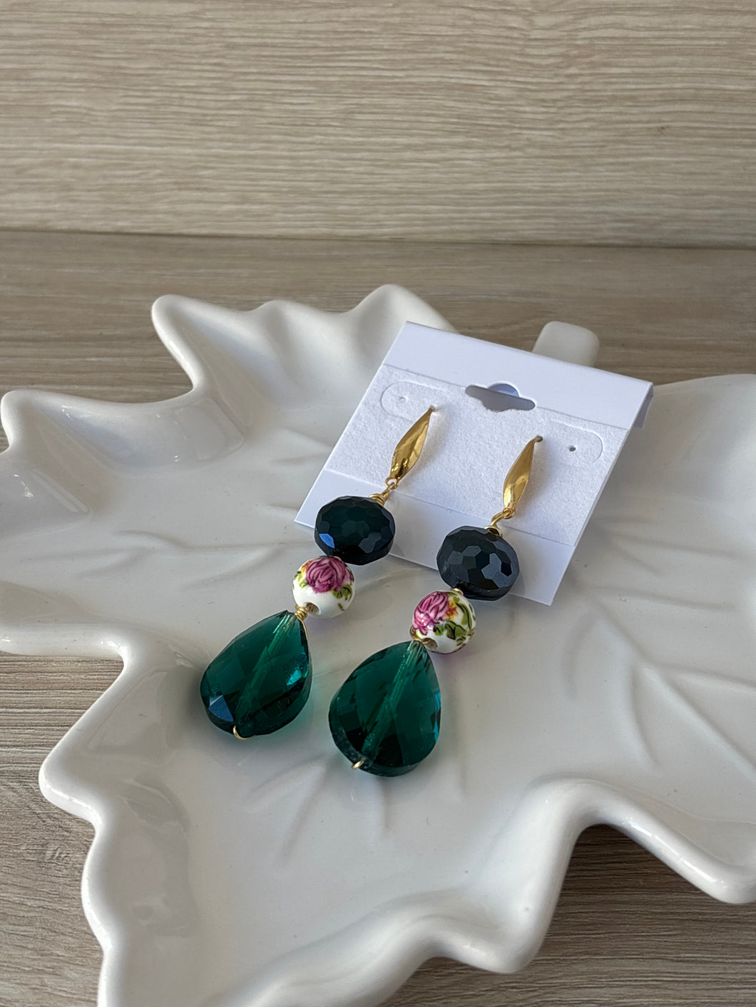 Earrings with Turkish stones
