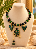 Emerald Heart Choker