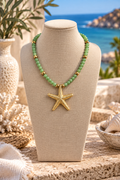 Golden Starfish Necklace