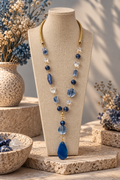 Blue Serenity Drop Necklace