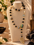 Midnight Heart Long Necklace