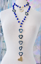 Load image into Gallery viewer, Rosary necklace, with long white Turkish stones