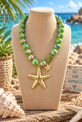 Tropical Starfish Statement Necklace