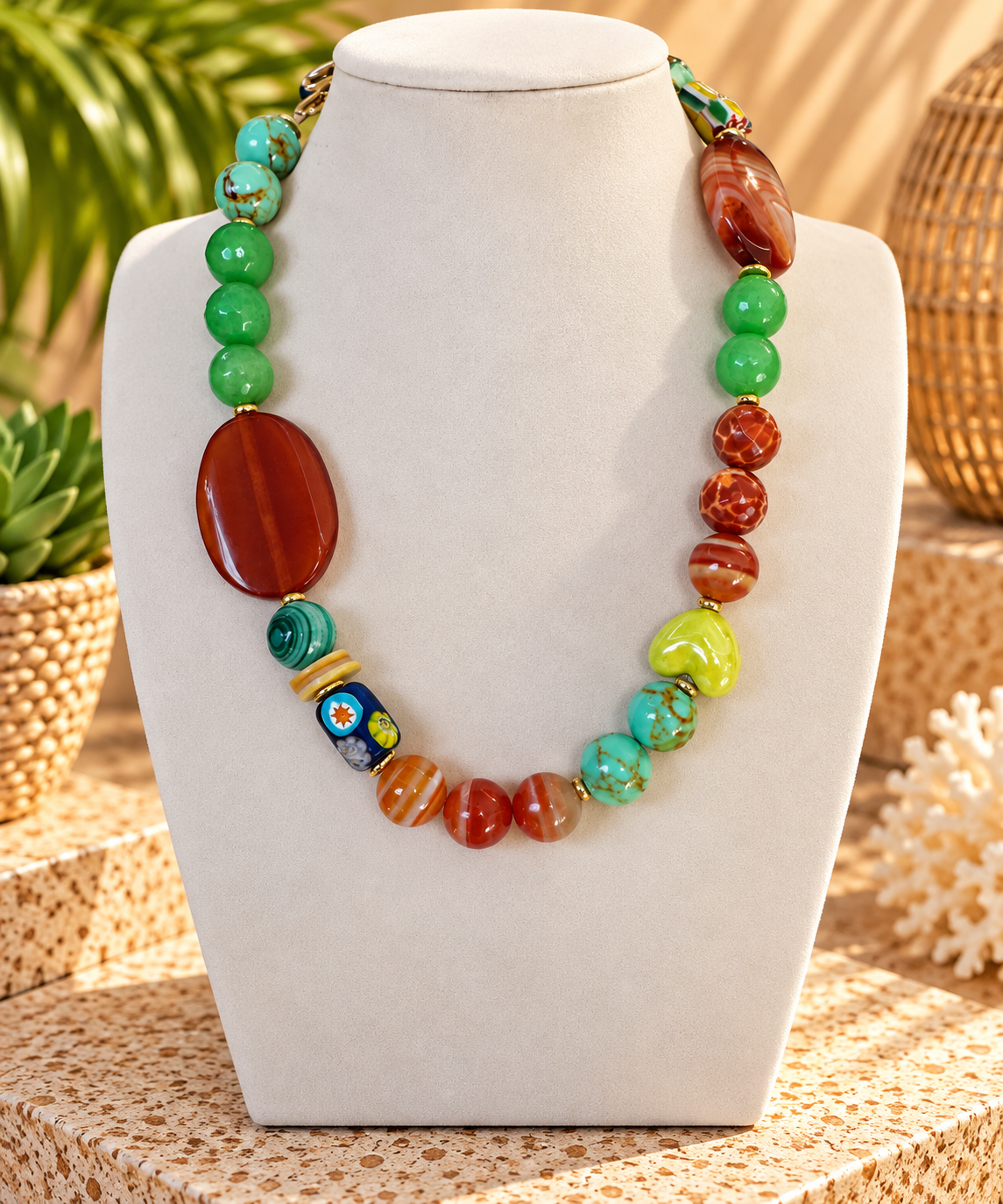 Tropical Color Pop Necklace