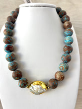 Load image into Gallery viewer, Necklace of stones, exotic, Turkish and stone