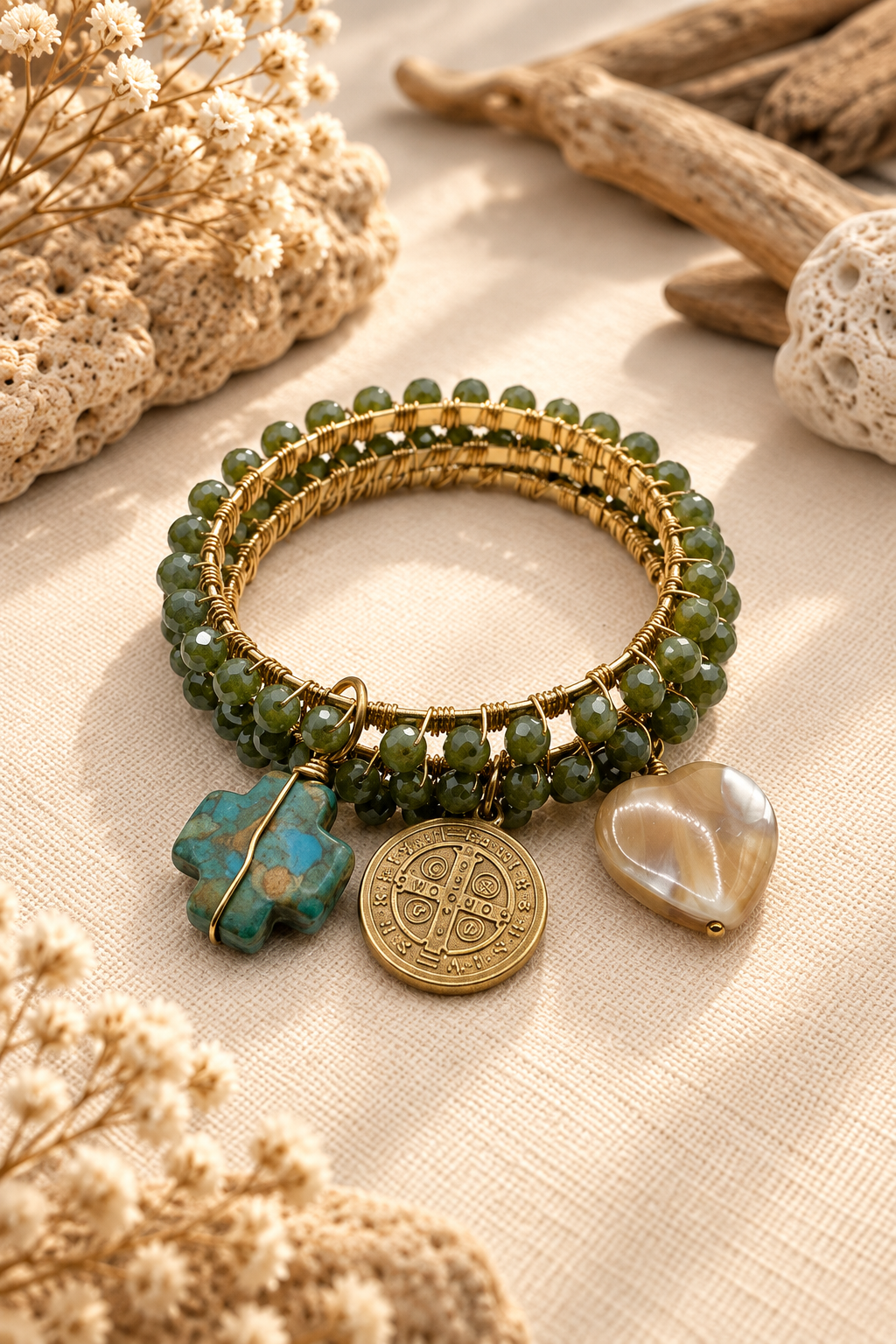 Coastal Talisman Charm Bracelet
