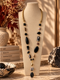 Noir Earth Long Necklace