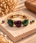 Forest Berry Stone Bracelet
