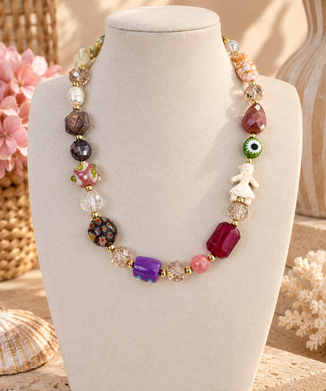Whimsical Charm Handmade Necklace