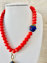 Load image into Gallery viewer, red Turkish stone necklace