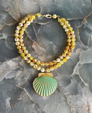 Load image into Gallery viewer, necklace with Turkish stones with yellow