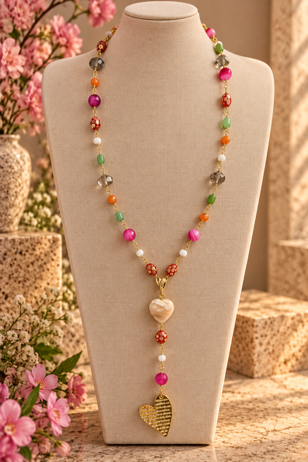 Spring Romance Long Necklace