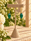 Emerald Garden Drop Earrings