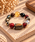 Earth & Fire Mixed Stone Bracelet