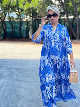 Load image into Gallery viewer, Blue Maxi Dress