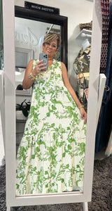 Leaf Maxi Dress