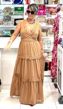 Load image into Gallery viewer, Camel Maxi Dress